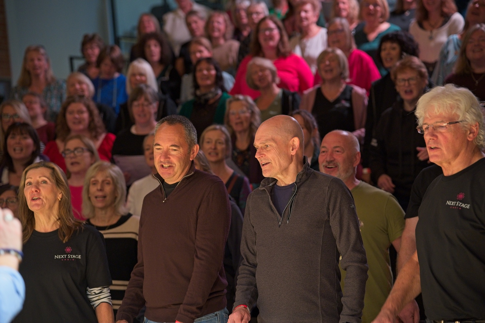 Singers taking part in a St Albans festival workshop